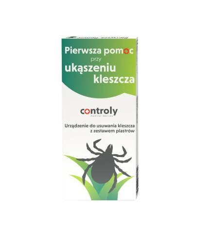 Controly Pierwsza Pomoc przy ukąszeniu kleszcza, zestaw, 1 sztuka